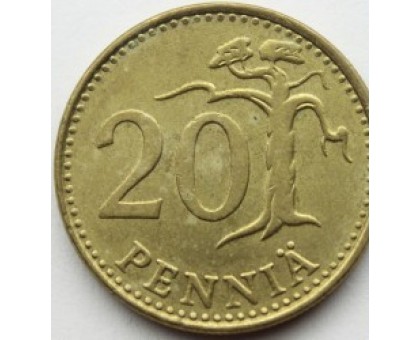 Финляндия 20 пенни 1963 - 1990