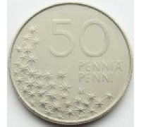 Финляндия 50 пенни 1990 - 2001