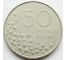 Финляндия 50 пенни 1990 - 2001