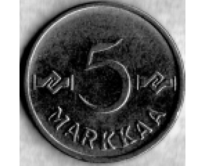 Финляндия 5 марок 1953-1962