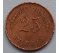 Финляндия 25 пенни 1942