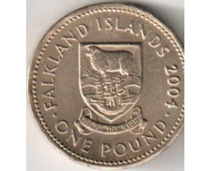 Фолклендские острова 1 фунт 2004