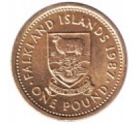 Фолклендские острова 1 фунт 1987-2000