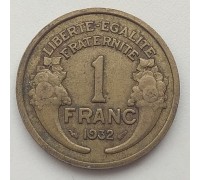Франция 1 франк 1932