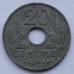 Франция 20 сантимов 1942