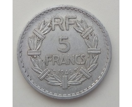 Франция 5 франков 1946