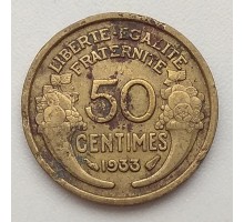Франция 50 сантимов 1933