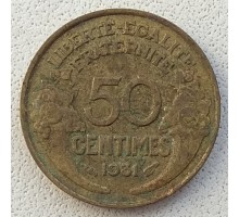 Франция 50 сантимов 1931