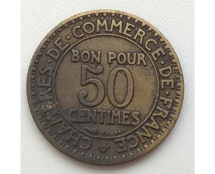 Франция 50 сантимов 1923