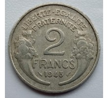 Франция 2 франка 1948