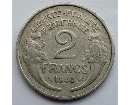 Франция 2 франка 1948