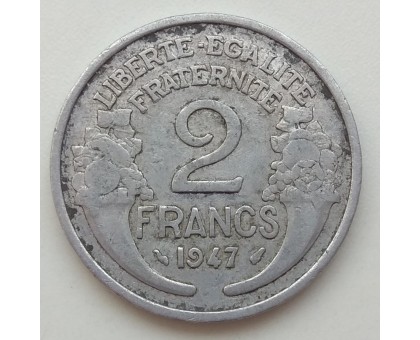 Франция 2 франка 1947