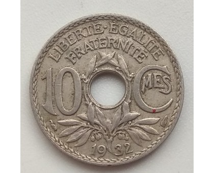 Франция 10 сантимов 1932