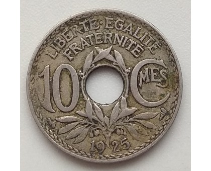 Франция 10 сантимов 1925