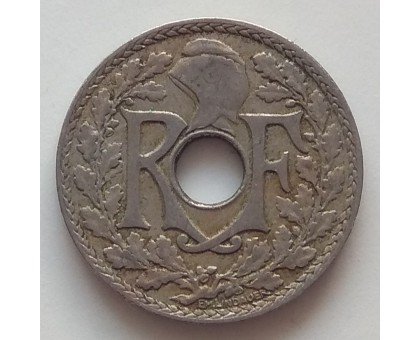 Франция 10 сантимов 1924