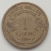 Франция 1 франк 1934