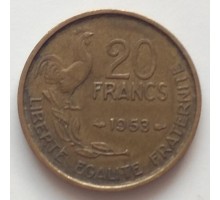 Франция 20 франков 1953