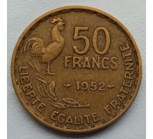 Франция 50 франков 1952
