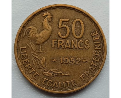 Франция 50 франков 1952