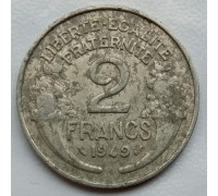 Франция 2 франка 1949