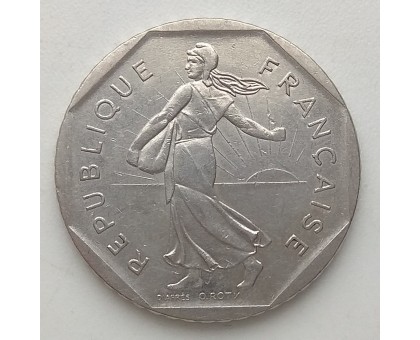 Франция 2 франка 1978-2001
