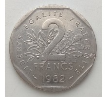 Франция 2 франка 1978-2001