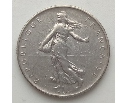 Франция 1 франк 1960-2001