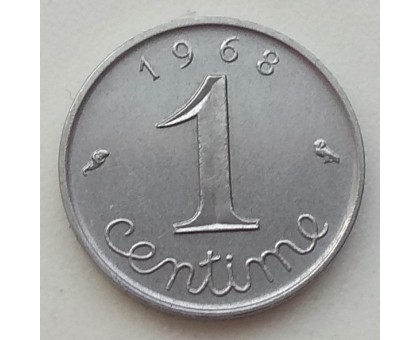 Франция 1 сантим 1961-2001