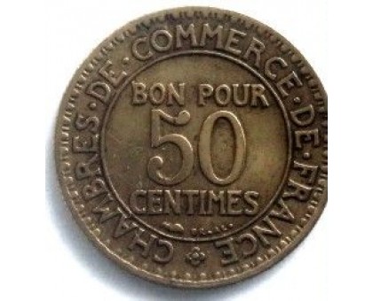 Франция 50 сантимов 1921