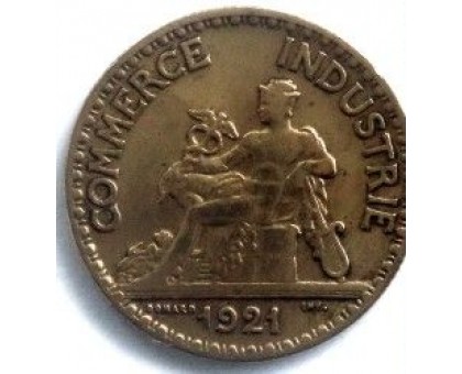 Франция 50 сантимов 1921