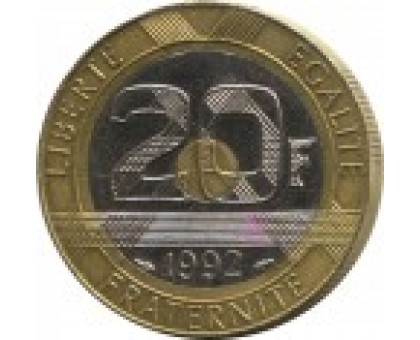Франция 20 франков 1992-2001