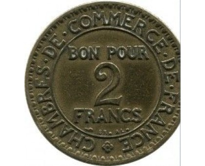 Франция 2 франка 1923