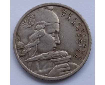 Франция 100 франков 1954
