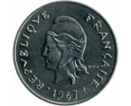 Французская Полинезия 50 франков 1967