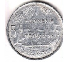 Французская Полинезия 5 франков 1952
