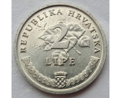 Хорватия 2 липы 1993-2011