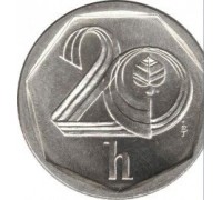 Чехия 20 геллеров 1993-2003