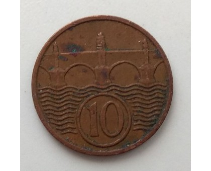 Чехословакия 10 геллеров 1937