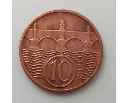 Чехословакия 10 геллеров 1936