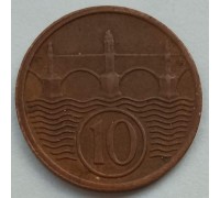 Чехословакия 10 геллеров 1934