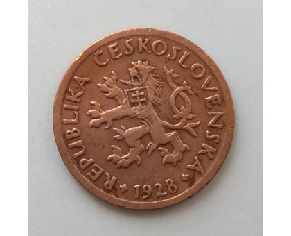 Чехословакия 10 геллеров 1928