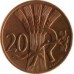 Чехословакия 20 геллеров 1947-1950