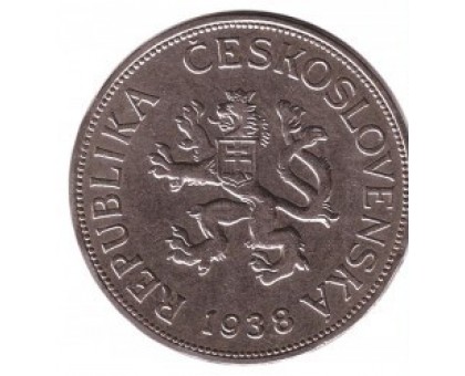 Чехословакия 5 крон 1938
