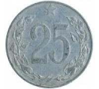 Чехословакия 25 геллеров 1953-1954