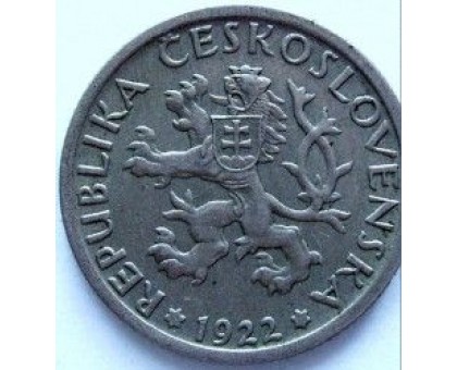 Чехословакия 1 крона 1922