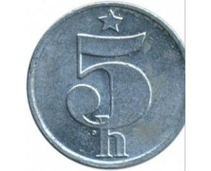 Чехословакия 5 геллеров 1977-1990