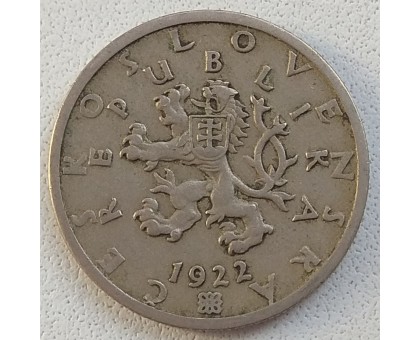Чехословакия 50 геллер 1922