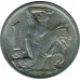 Чехословакия 1 крона 1947-1953
