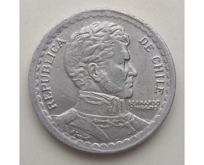 Чили 1 песо 1954-1958