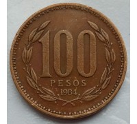 Чили 100 песо 1981-1987